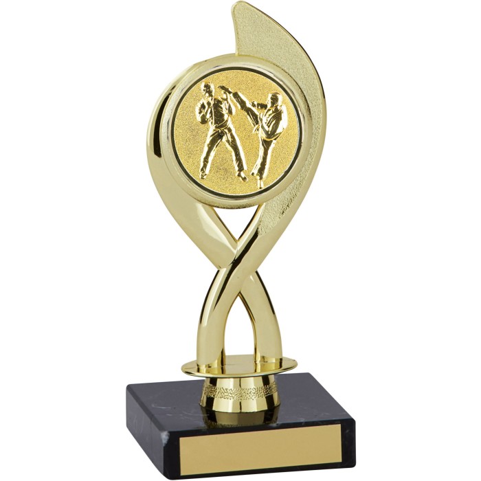  7'' MARTIAL ARTS PLASTIC  TROPHY